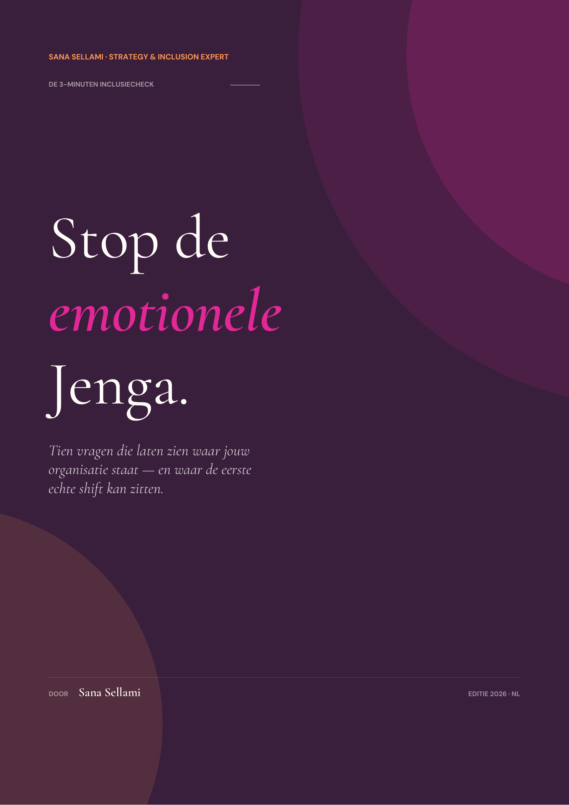 Voorblad inclusiecheck PDF