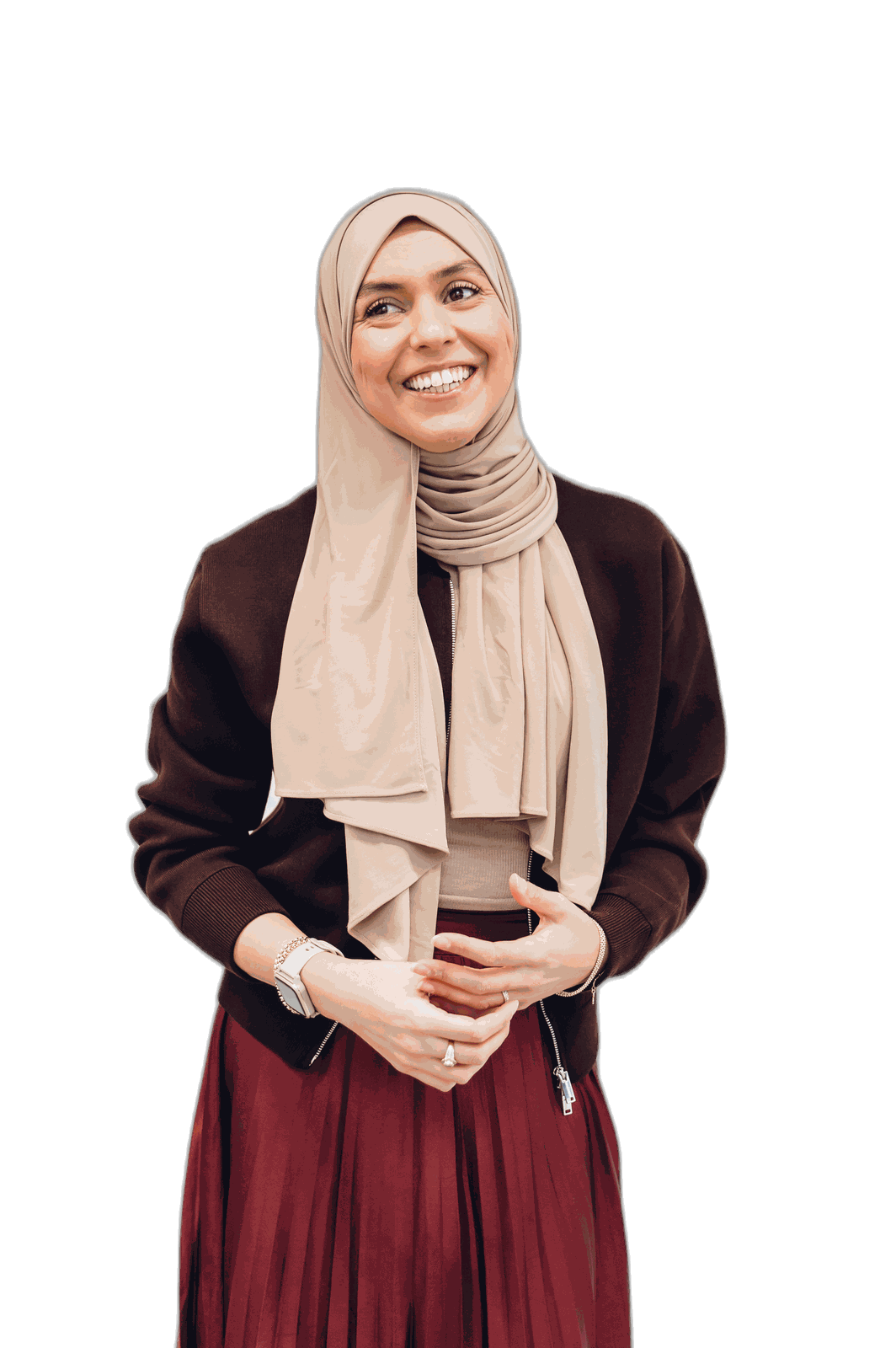 Portret van Sana Sellami, foto door Nadia El Makhfi